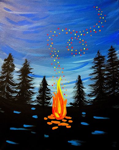 Chesterfield MI art studio offering painting classes, paint and sip nights, and creative events.