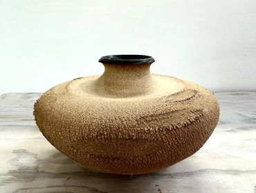 stoneware vase