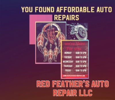 Affordable auto repair picture Red Feather’s Auto Repair