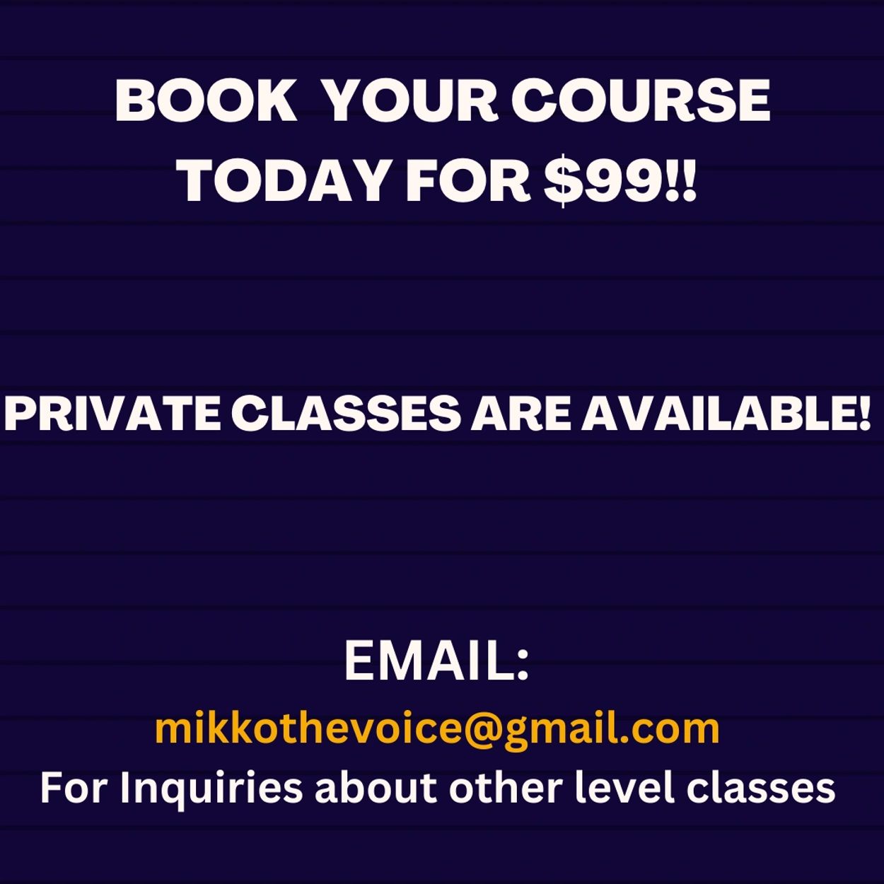 Available Classes