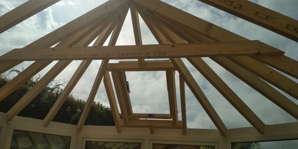 conservatory roof replacement from plastic to solid roof