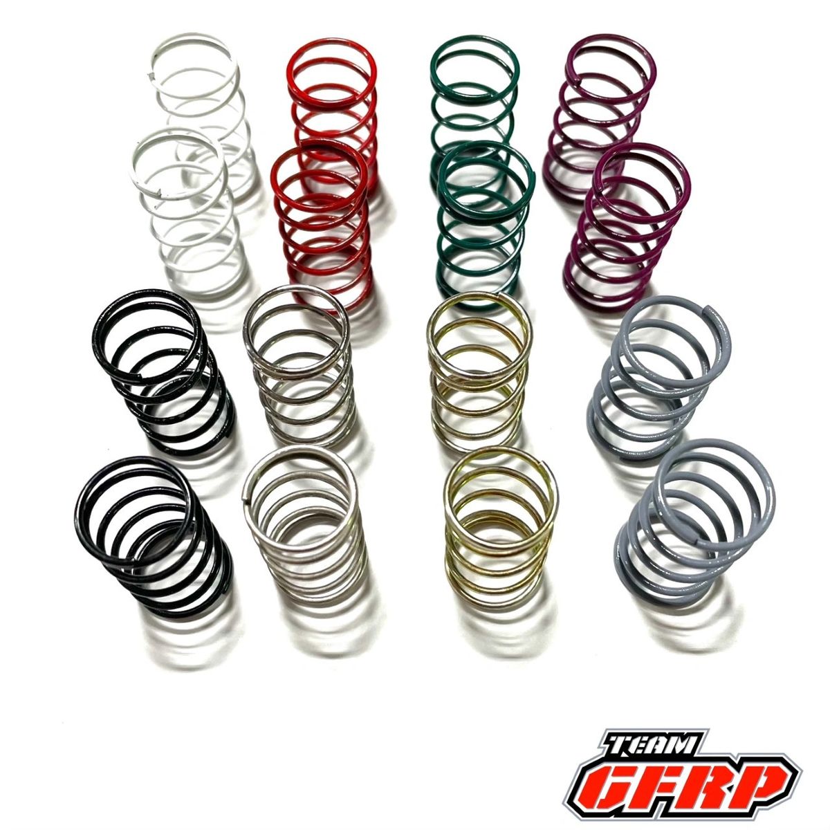 GFRP Small Bore Shock Springs In Pairs (1.1 length)