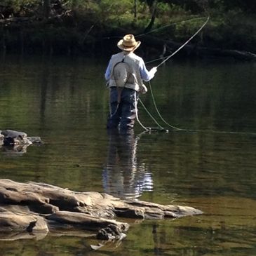 Fishing Guide in Broken Bow Oklahoma - Tied 2 Fly