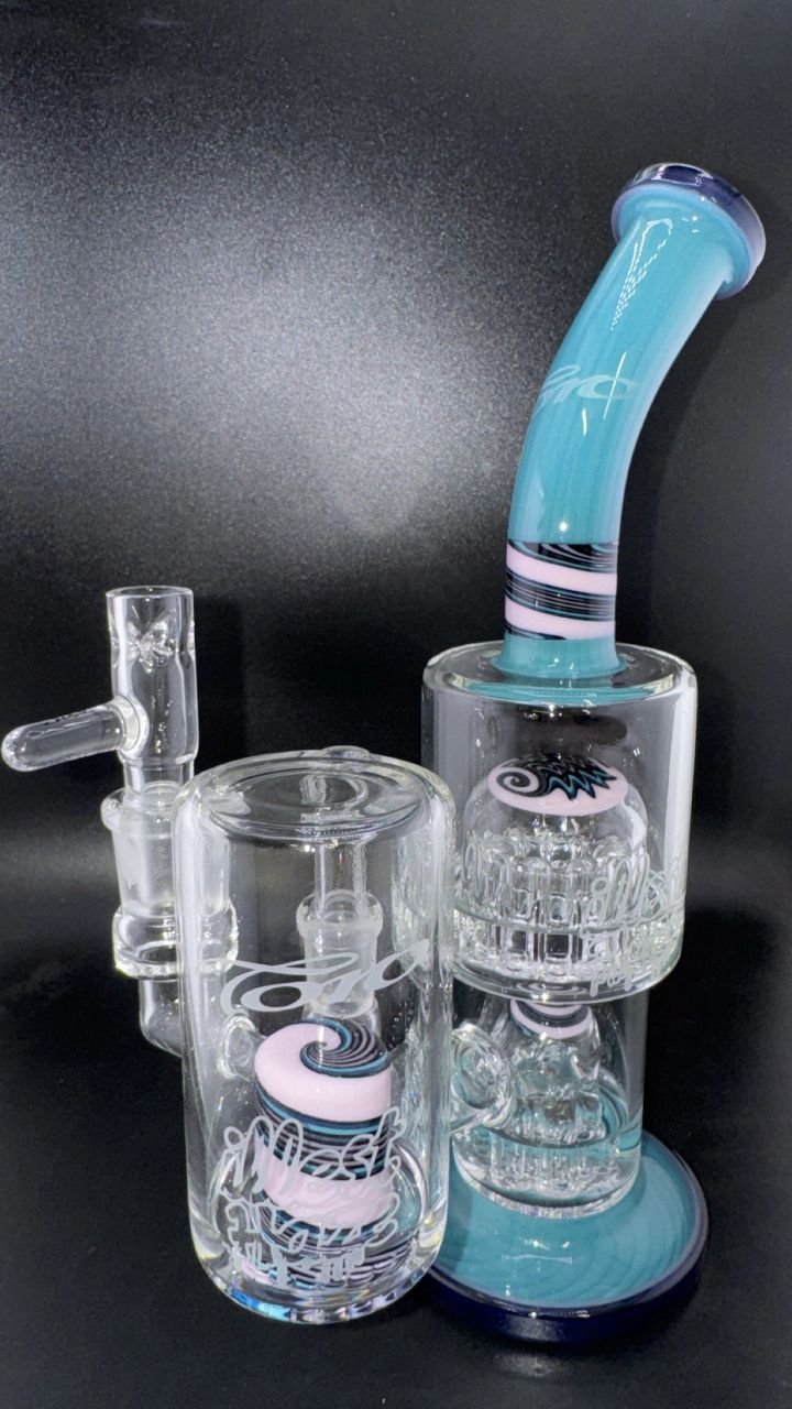 Toro Glass x ILLEST HAZE – Double 7/13 Micro WigWag Edition (Vol. 2) + Frothelator Ash Catcher COMBO