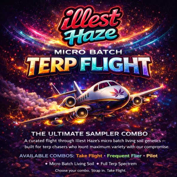 Micro-Batch Terp Flight Combo — Frequent Flier Combo