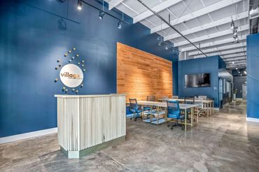 Village Premier Collection West Midtown Office Reception Area
