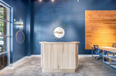 Village Premier Collection West Midtown Office  Reception Area.