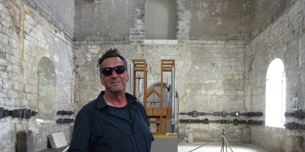 MiE Fielding at the Halberstadt performance of John Cage Organ2/ASLAP