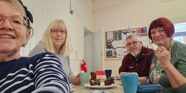 A well earned cuppa and team meeting post tabletop / coffee morning. ☕️ 