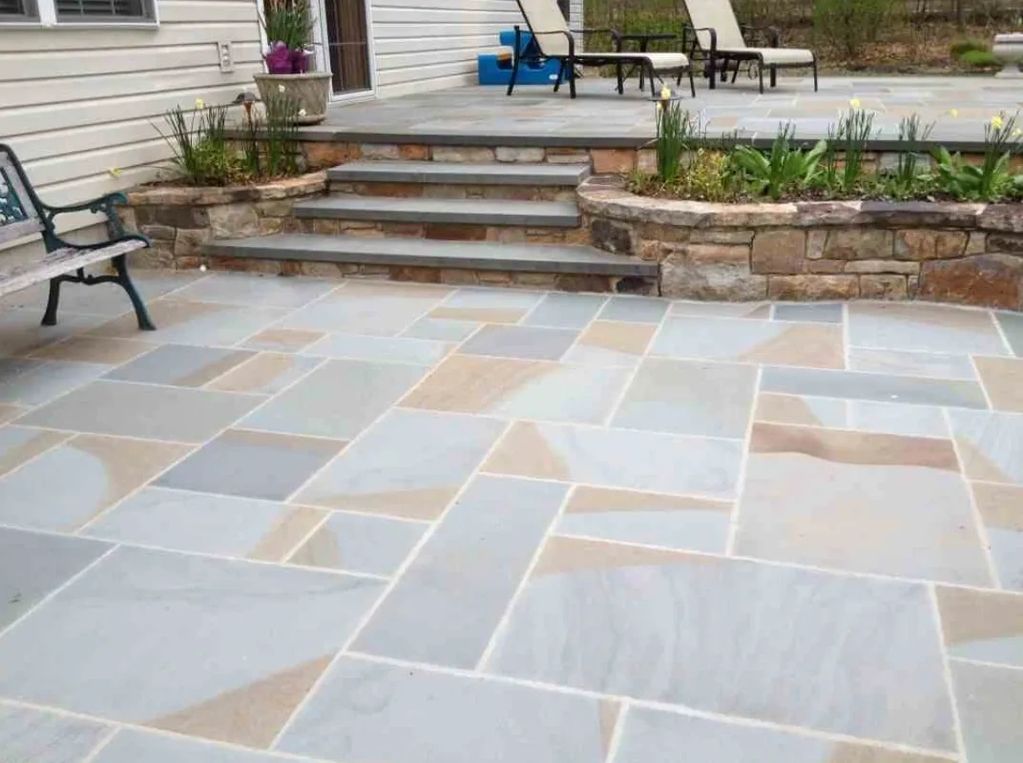Full Color Flagstone - blues, grays, greens, and browns, plus warm tones.