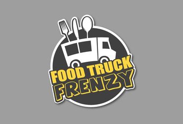 Food Truck Frenzy Event Logo Design