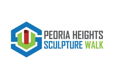 Peoria Heights Sculpture Walk Logo Design