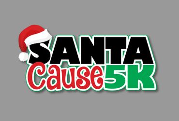 Peoria Santa Cause 5K Logo Design