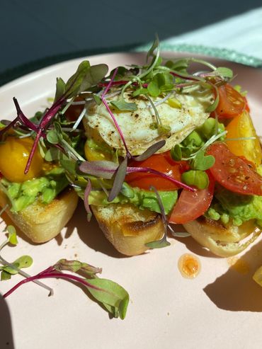 Sunshine Avocado Toast Delight
