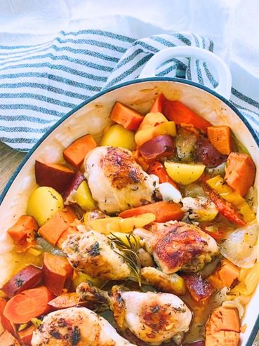 Herb Baked Chicken Drumsticks