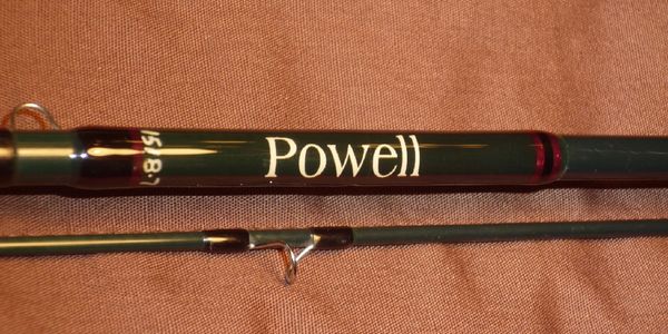 Powell Max Casting Rods hook setting power Powell Rod Powell Rods