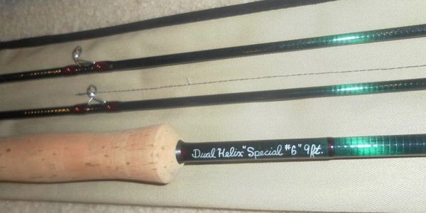 レア　Walton Powell Hexagraphフライフィッシングロッド！ レア Walton Powell Hexagraphフライフィッシングロッド