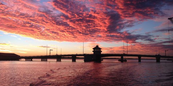 Matlacha Pass Bascule Bridge at Sunrise