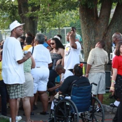 Runyon Heights Back to School Rally in Boo Wilson Park