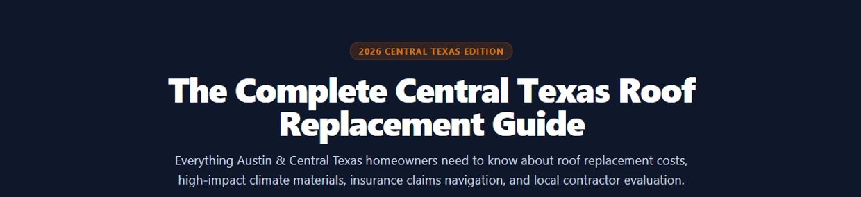 Central Texas Roof Replacement Guide | Prosperity Roofing & Exteriors