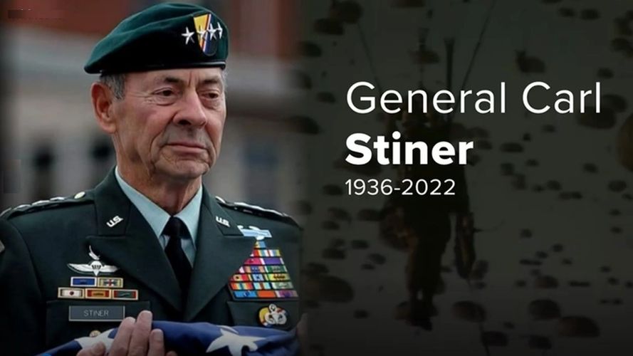 Our prayers go out to the Stiner family.  General Stiner was faithful to his GOD, family, community 