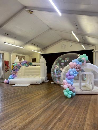 Bubble and Large Bounce House