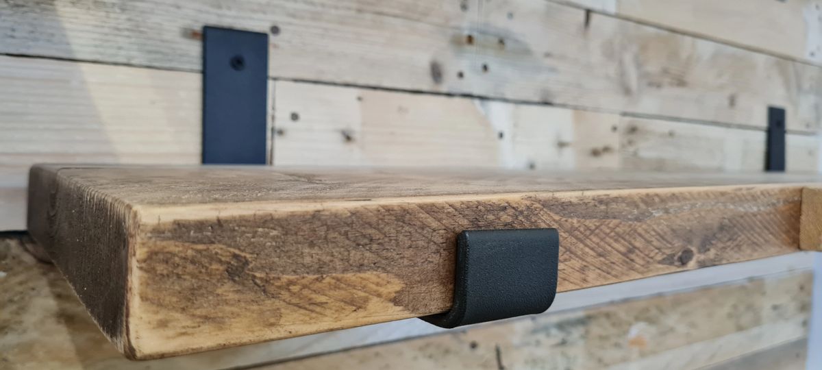 Rustic Reclaimed Timber Shelf