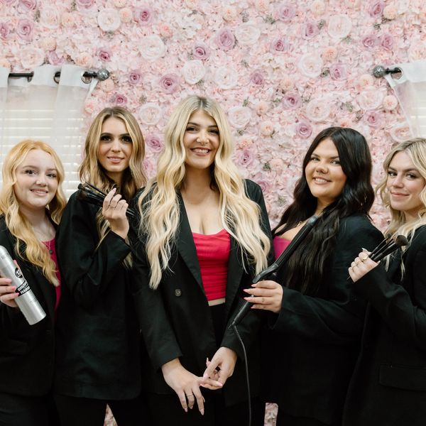 Luxury Fort Myers salon offering blonding, balayage, hair extensions, and bridal styling services 