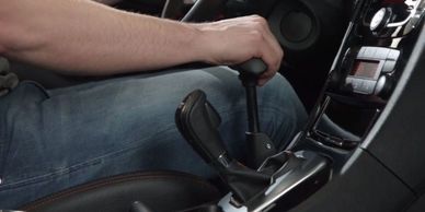 Hand controls accessible near R hand that can control acceleration, breaks and other functions.