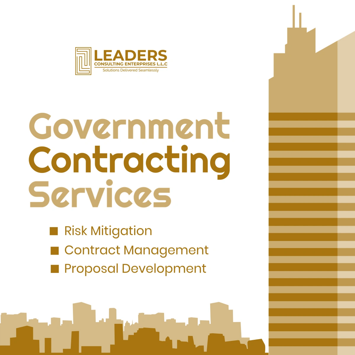 Leaders Consulting Enterprises - Business Consultant - Government Contracts - Contract Management