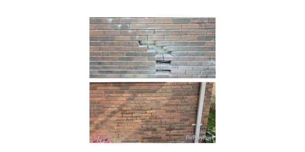 Tuck pointing and brick replacement 
