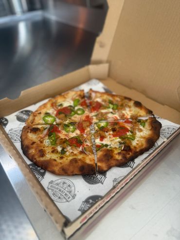 Italian sweet heat pizza