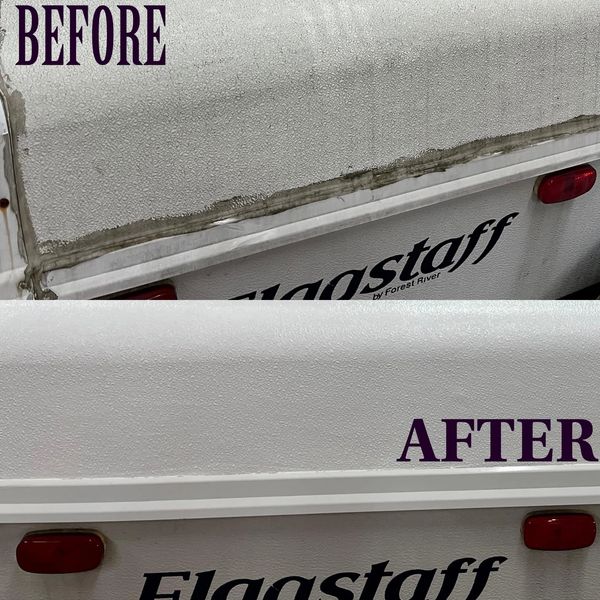 before and after roof repair