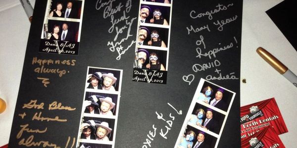 Scrapbook to capture Sentiments from your guests