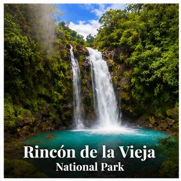 Beautiful waterfall at Rincón de la Vieja National Park.