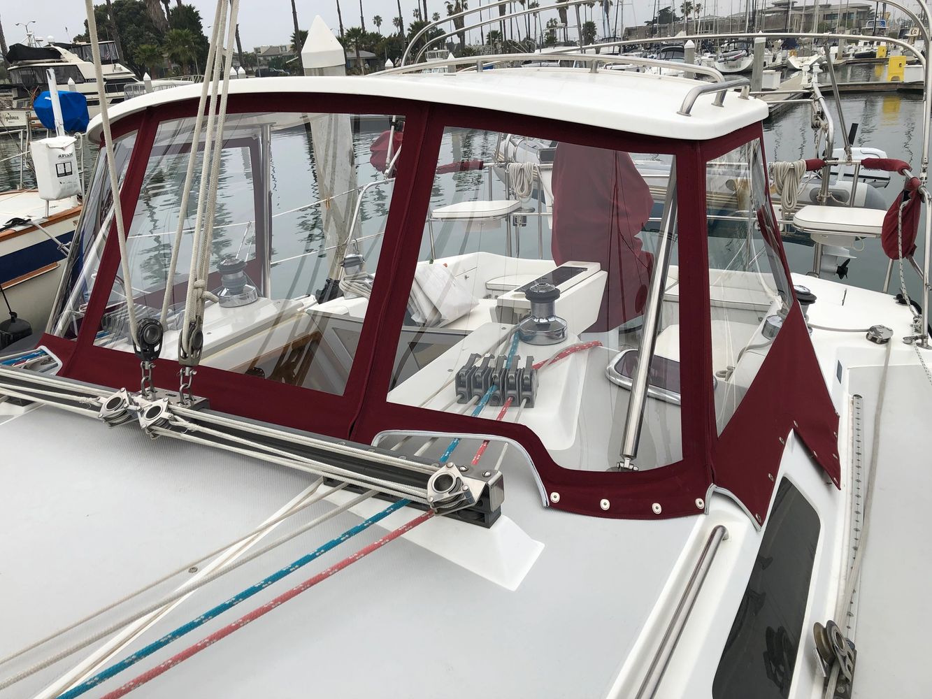 catalina sailboat interior