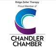 Badge for Ridge Zeller Therapy Member of the Chandler Chamber of Commerce.