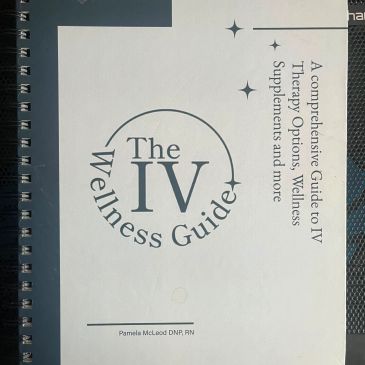Cover of The IV Wellness Guide by Pamela McLeod.