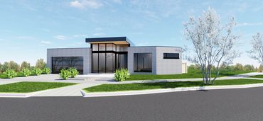 Single storey contemporary design house