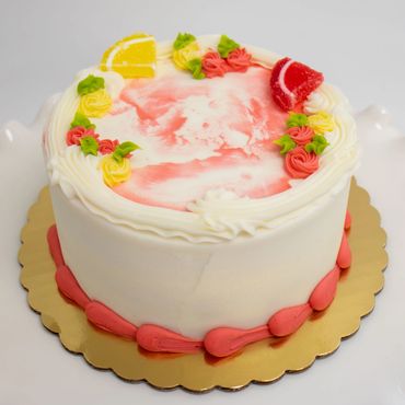 Lemon Raspberry Cake