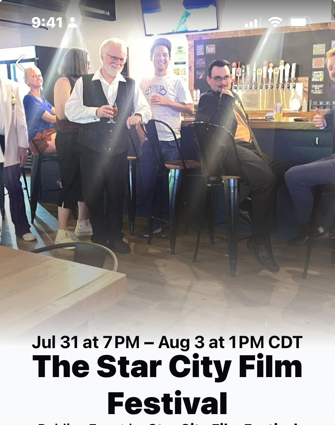 Star Filmmakers gather to cheers each other’s success.