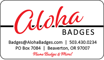 Aloha Badges
