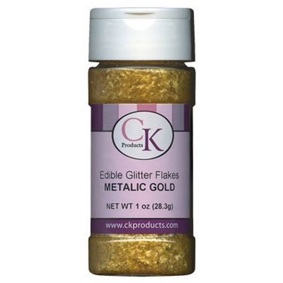 Metallic Gold Edible Glitter