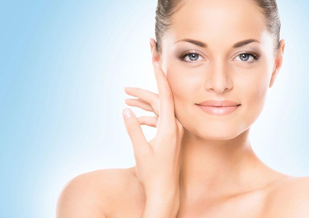 Soft red LED light therapy panel used for skin rejuvenation