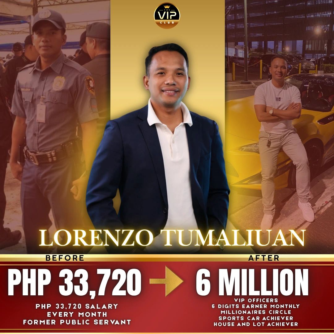 Lorenzo Tumaliuan's transformation from public servant to millionaire VIP officer.