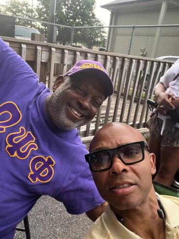 Bro. Thames & Martin at the Friendship House!