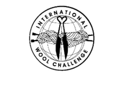 International Wool Challenge logo with scissors and wool graphic.