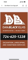 Dan Black Excavating Landscaping Handyman Services 