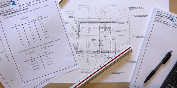 Structural design calculations and structural detail for structural engineering in Ipswich, Suffolk
