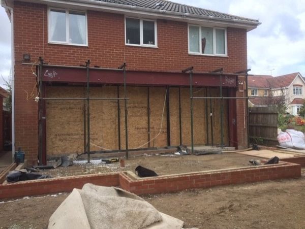 Load bearing wall removal. Structural engineer based in Ipswich, Suffolk